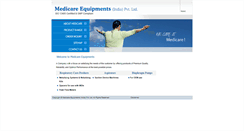 Desktop Screenshot of medicare-india.com